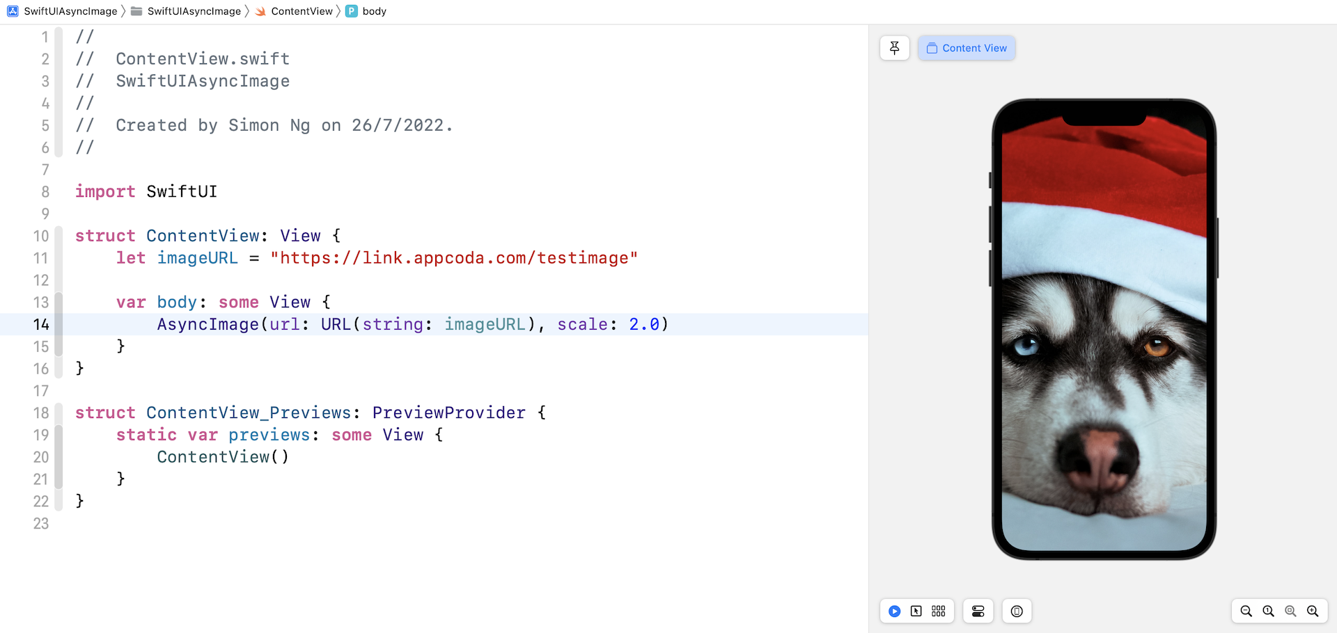 Figure 2. Scaling down the image