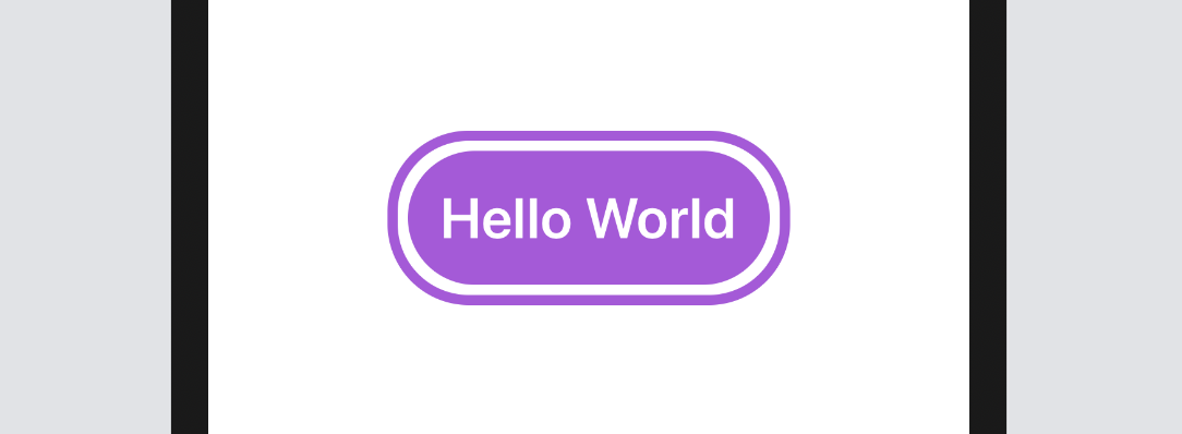 Figure 10. A button with a rounded border