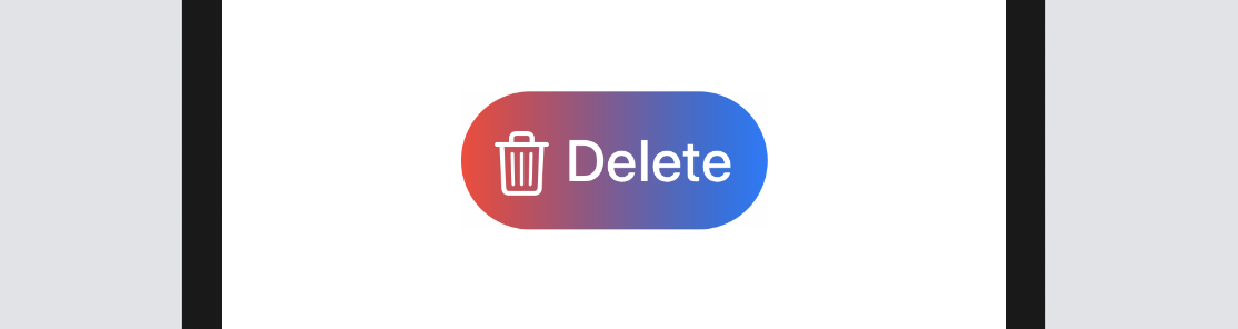 Figure 14. A button with gradient background