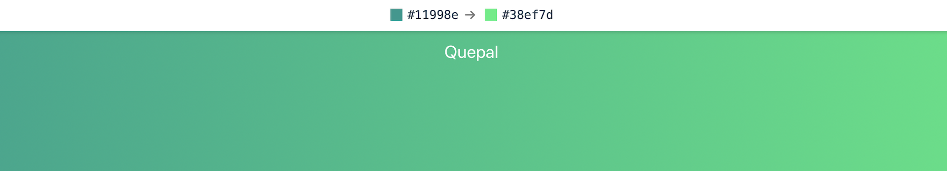Figure 15. A sample gradient from uigradients.com