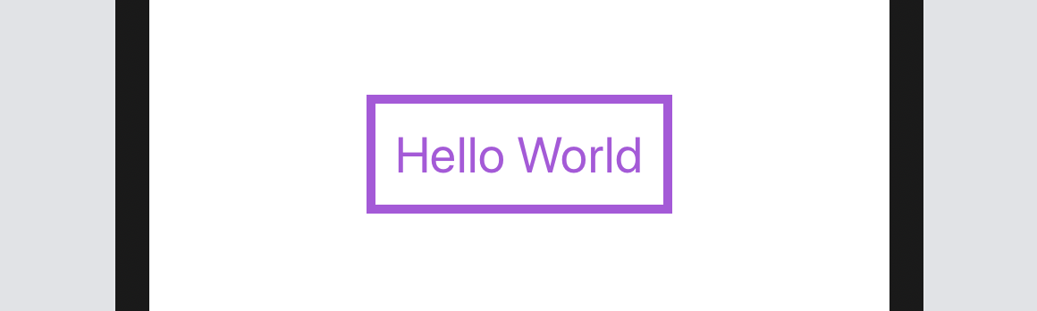 Figure 8. A button with borders