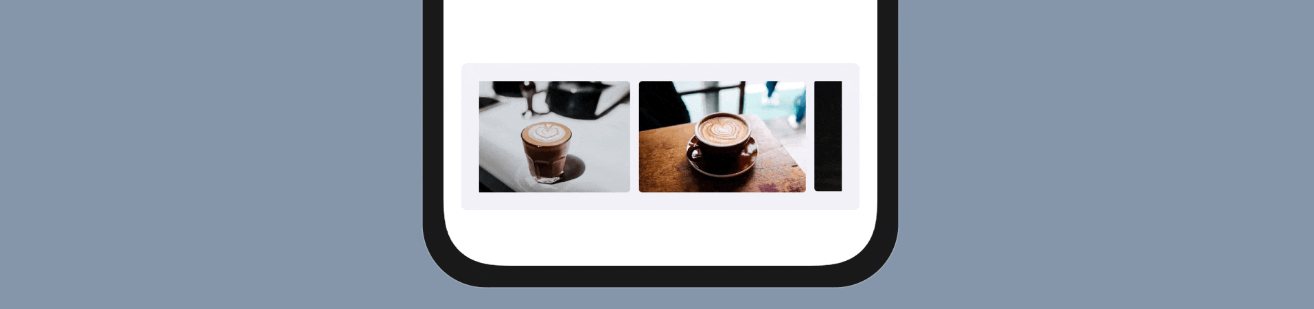Figure 7. Scrolling the dock automatically