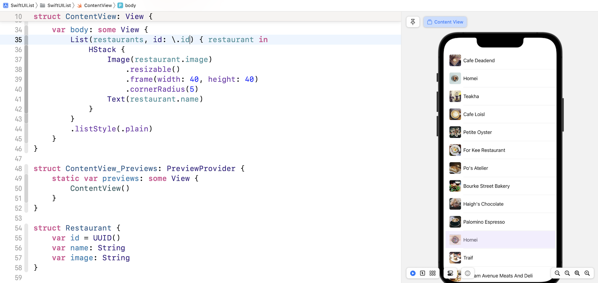 Figure 9. The bug is now fixed showing the correct image