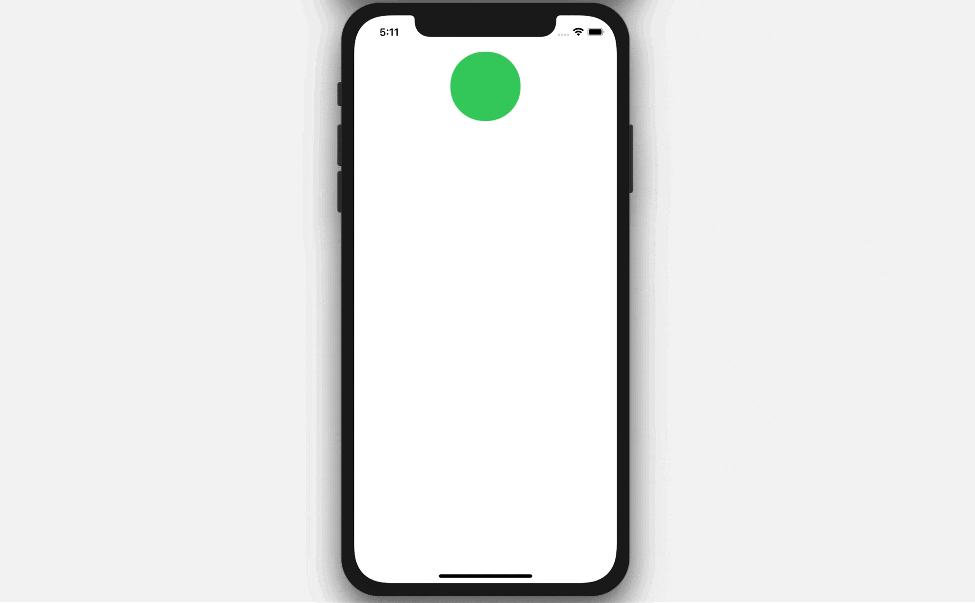 Figure 4. The Circle view animation