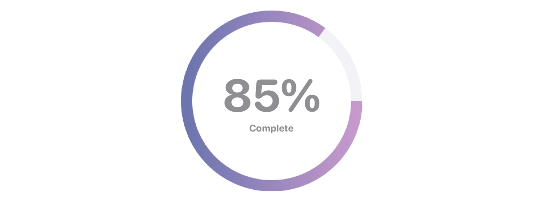 Figure 14. A progress indicator