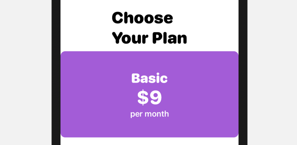 Figure 16. Setting the maxWidth to .infinity