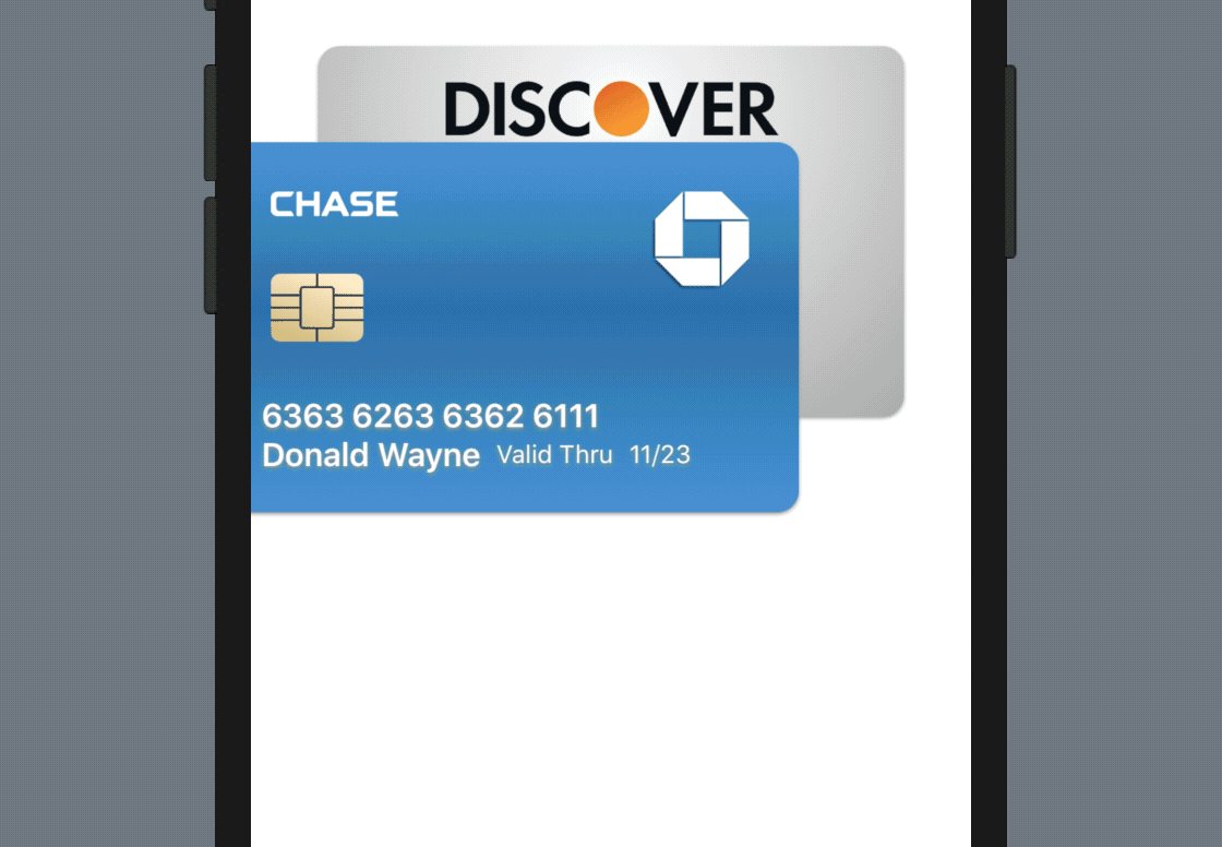 Figure 10. The slide-in animation